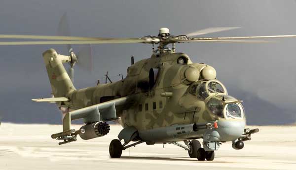 Mi24 Hind 10 Helicopter Canggih